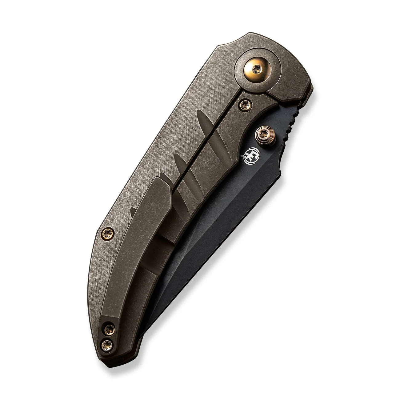 WEKNIFE Riff-Raff Thumb Stud Knife Titanium Handle (3.12" CPM 20CV Blade) WE22020B-1 - Image 7