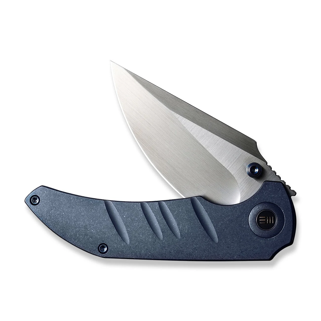 WEKNIFE Riff-Raff Thumb Stud Knife Titanium Handle (3.12" CPM 20CV Blade) WE22020B-2 - Image 5
