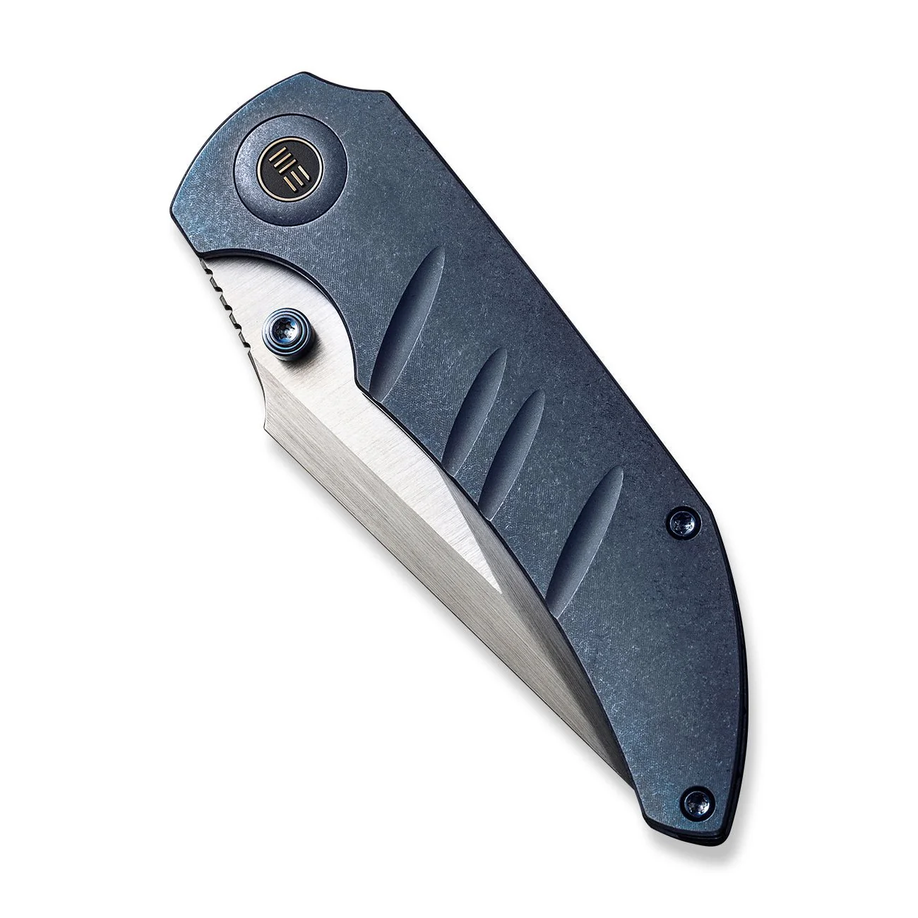 WEKNIFE Riff-Raff Thumb Stud Knife Titanium Handle (3.12" CPM 20CV Blade) WE22020B-2 - Image 6