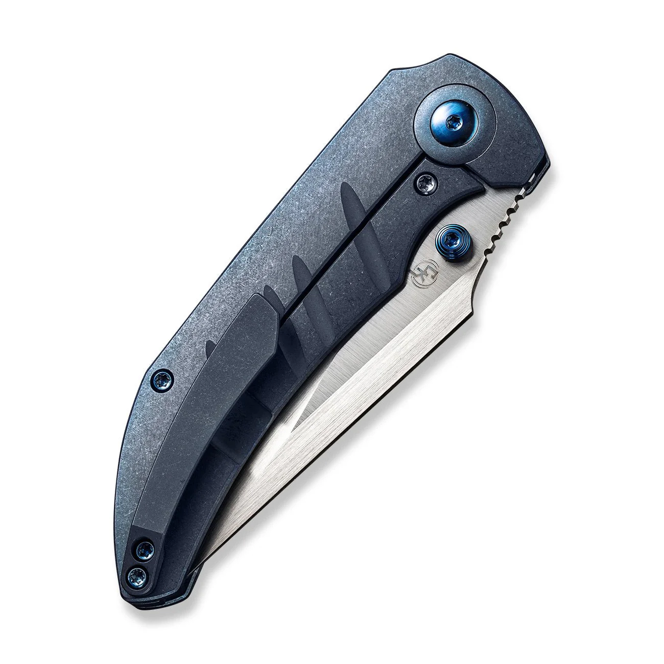 WEKNIFE Riff-Raff Thumb Stud Knife Titanium Handle (3.12" CPM 20CV Blade) WE22020B-2 - Image 7