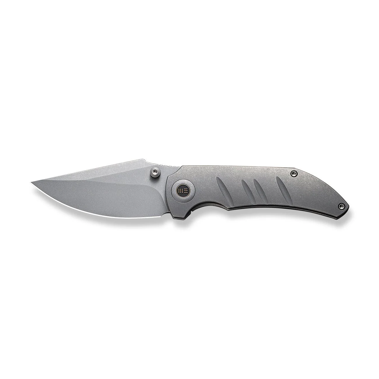 WEKNIFE Riff-Raff Thumb Stud Knife Titanium Handle (3.12" CPM 20CV Blade) WE22020B-3 - Image 4