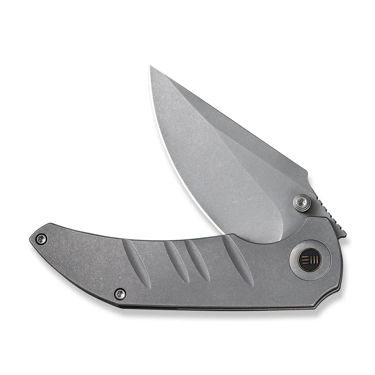 WEKNIFE Riff-Raff Thumb Stud Knife Titanium Handle (3.12" CPM 20CV Blade) WE22020B-3 - Image 5