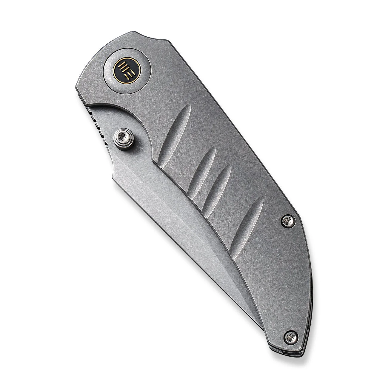 WEKNIFE Riff-Raff Thumb Stud Knife Titanium Handle (3.12" CPM 20CV Blade) WE22020B-3 - Image 6