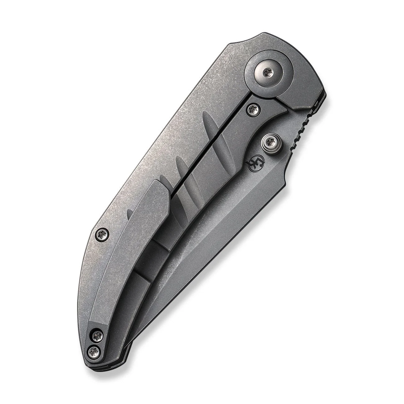 WEKNIFE Riff-Raff Thumb Stud Knife Titanium Handle (3.12" CPM 20CV Blade) WE22020B-3 - Image 7