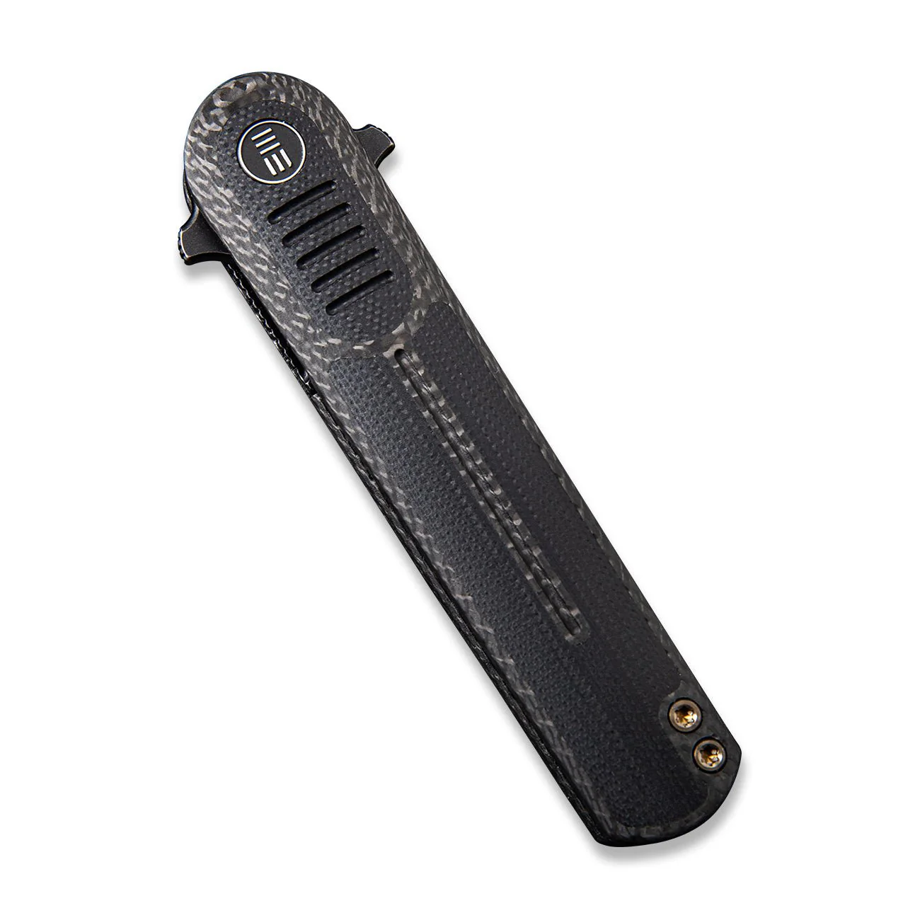 WEKNIFE Angst Flipper Knife G10 & Carbon Fiber Handle (3.06" CPM S35VN Blade) 2002C - Image 5