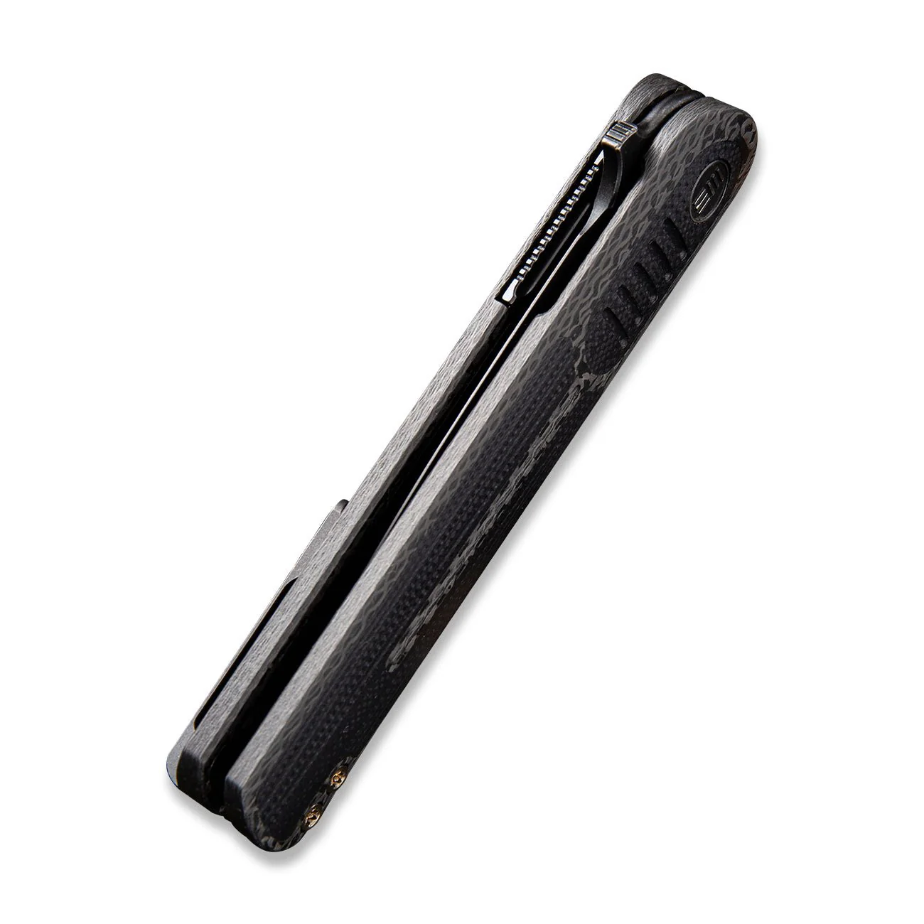 WEKNIFE Angst Flipper Knife G10 & Carbon Fiber Handle (3.06" CPM S35VN Blade) 2002C - Image 7