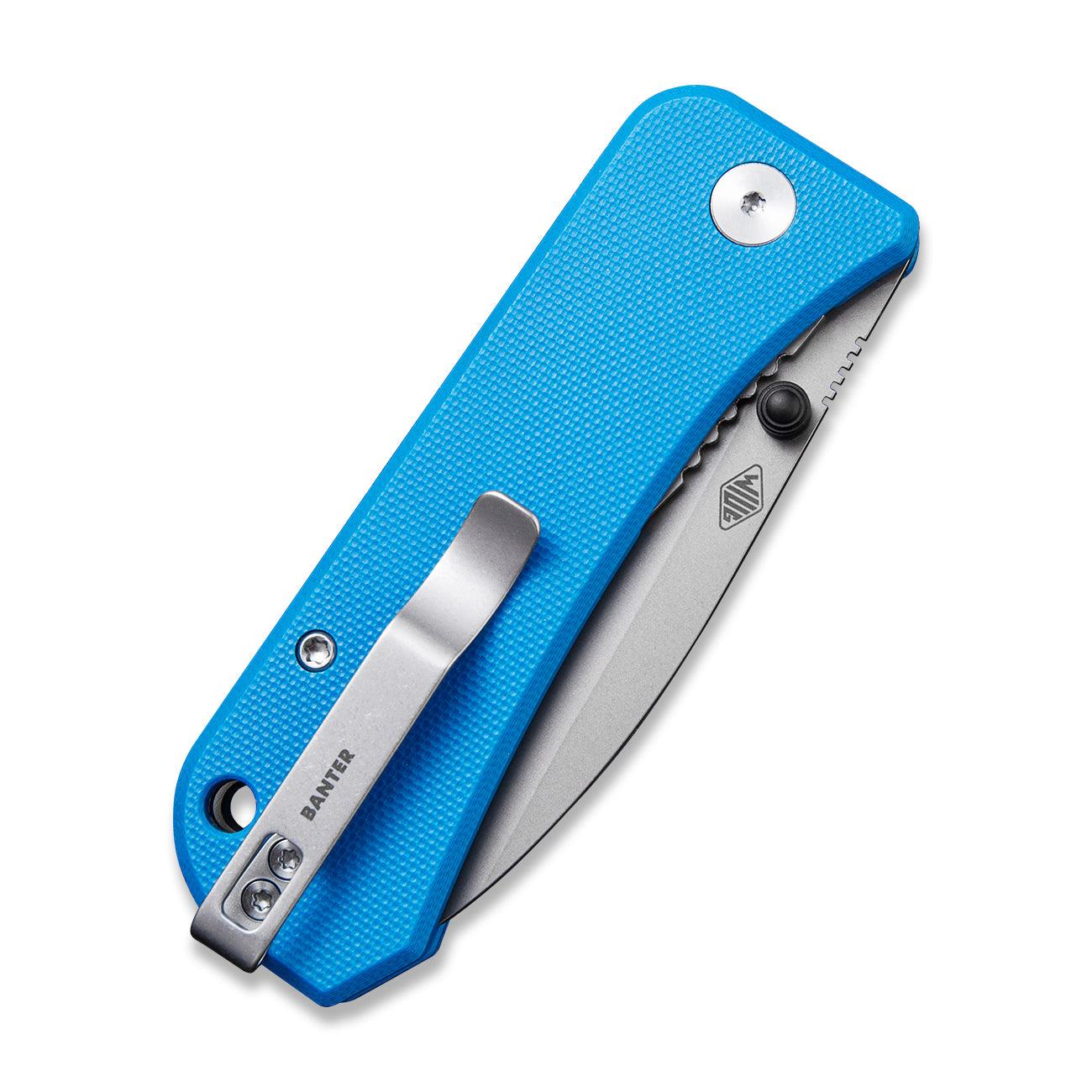 WEKNIFE Banter Thumb Stud Knife G10 Handle (2.9" CPM S35VN Blade) 2004A - Image 6