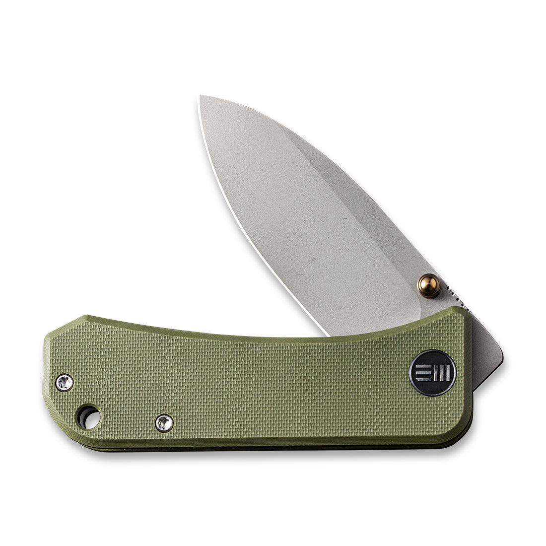 WEKNIFE Banter Thumb Stud Knife G10 Handle (2.9" CPM S35VN Blade) 2004D - Image 4