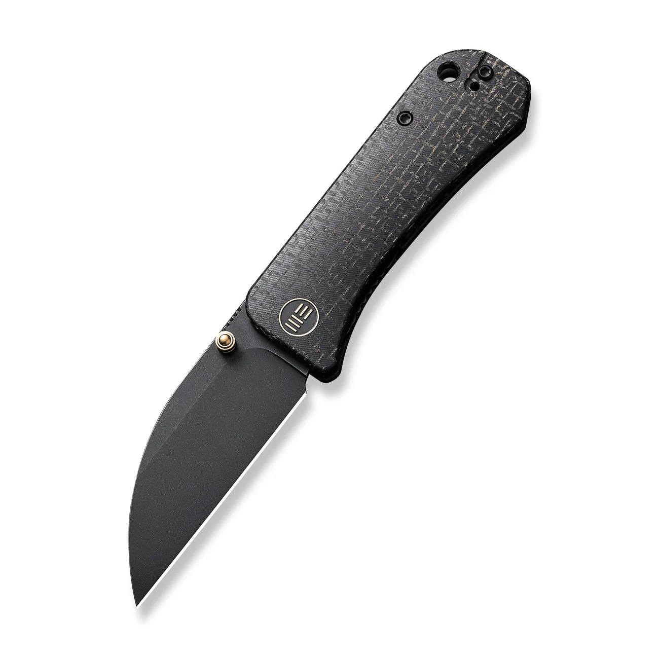 WEKNIFE Banter Wharncliffe Thumb Stud Knife Micarta Handle (2.85" CPM S35VN Blade) WE19068J-1 - Image 3