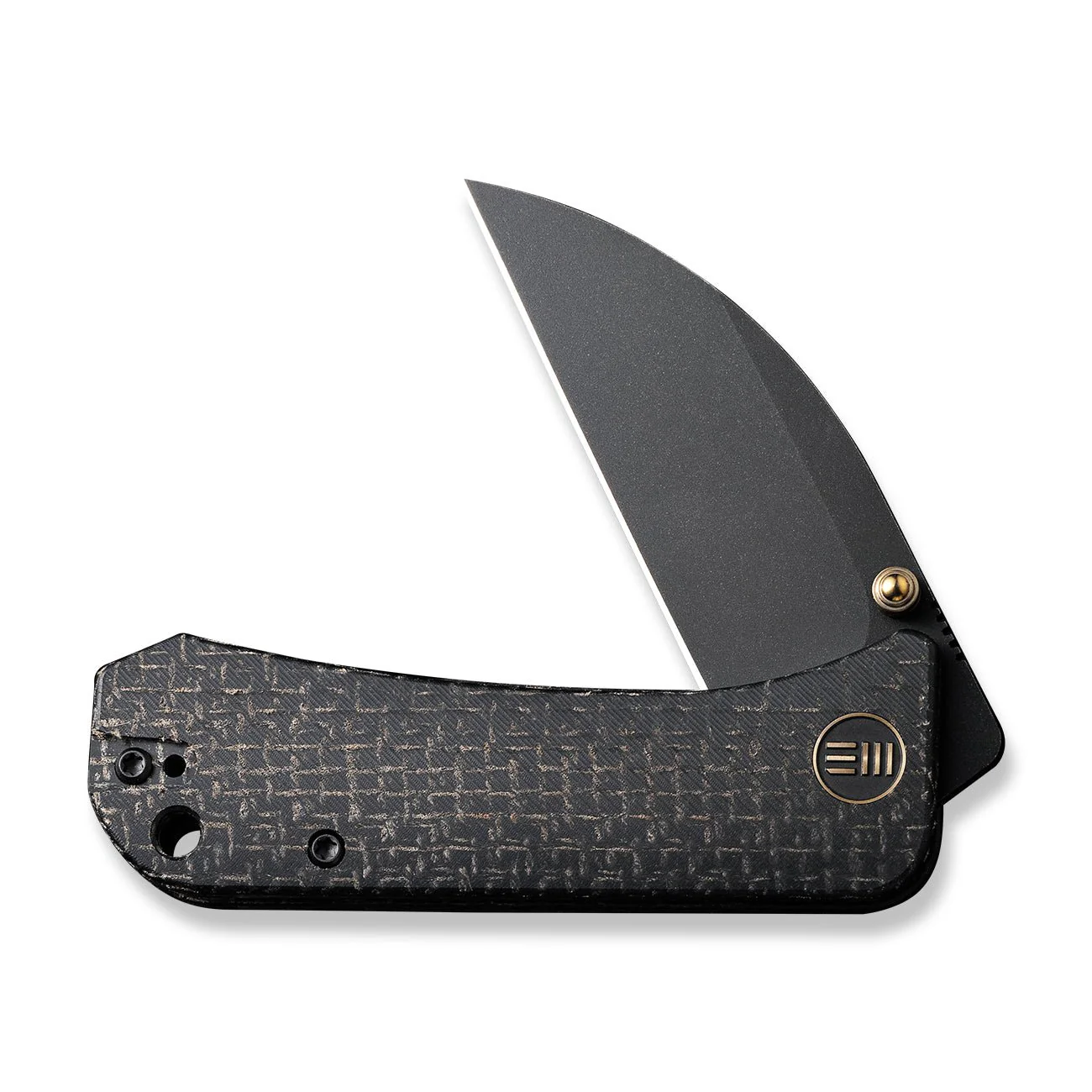 WEKNIFE Banter Wharncliffe Thumb Stud Knife Micarta Handle (2.85" CPM S35VN Blade) WE19068J-1 - Image 5
