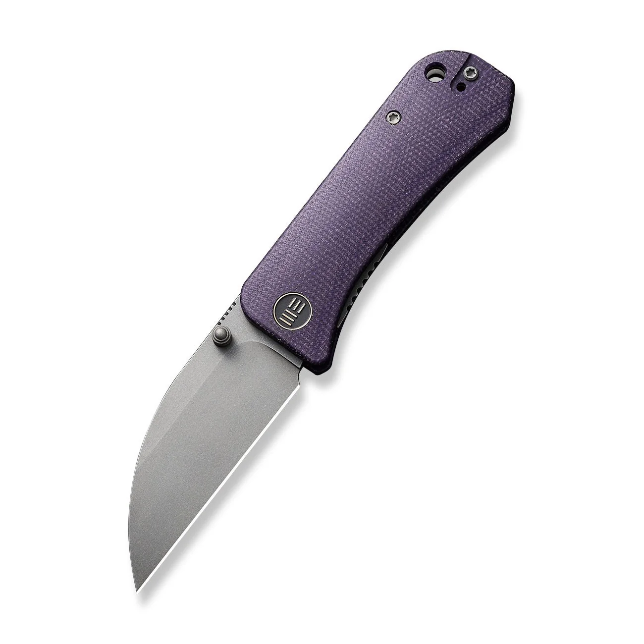 WEKNIFE Banter Wharncliffe Thumb Stud Knife Micarta Handle (2.85" CPM S35VN Blade) WE19068J-2 - Image 3