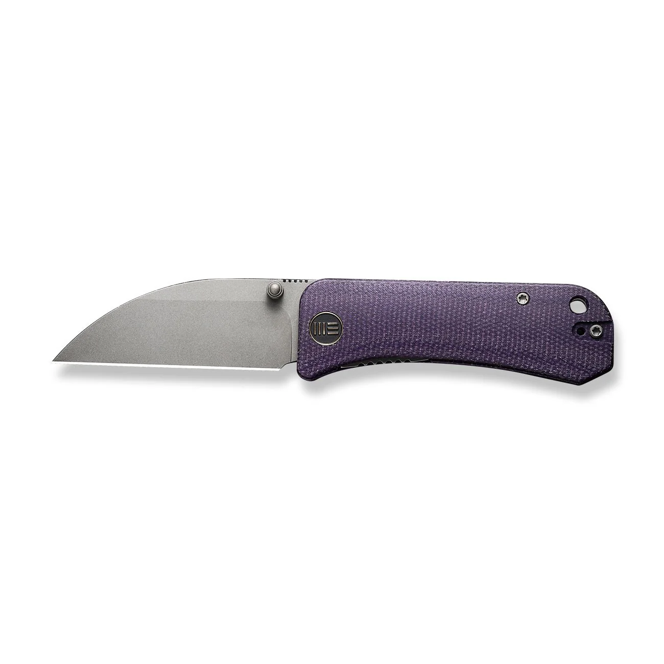WEKNIFE Banter Wharncliffe Thumb Stud Knife Micarta Handle (2.85" CPM S35VN Blade) WE19068J-2 - Image 4