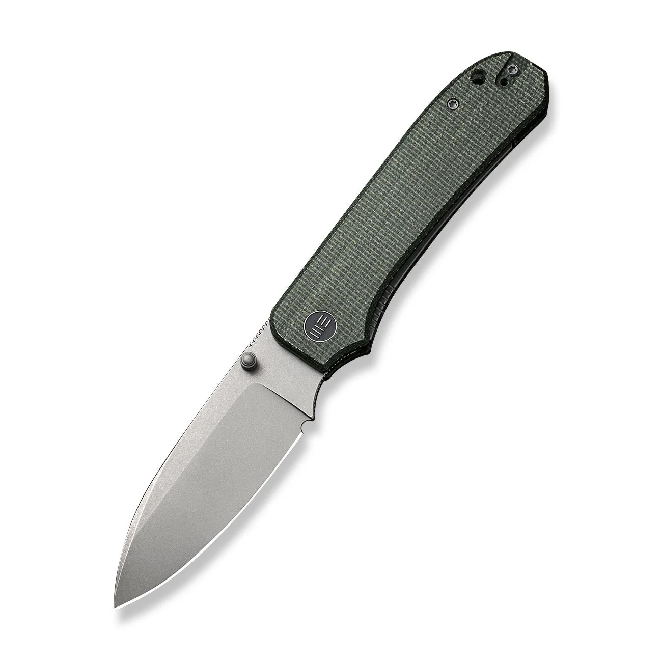 WEKNIFE Big Banter Thumb Stud Knife Micarta Handle (3.69" CPM 20CV) WE21045-2 - Image 3