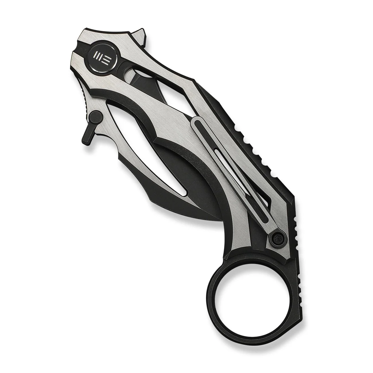 WEKNIFE Cryonix Flipper Knife Titanium Handle (2.03" M390 Blade) WE24070-1 - Image 6