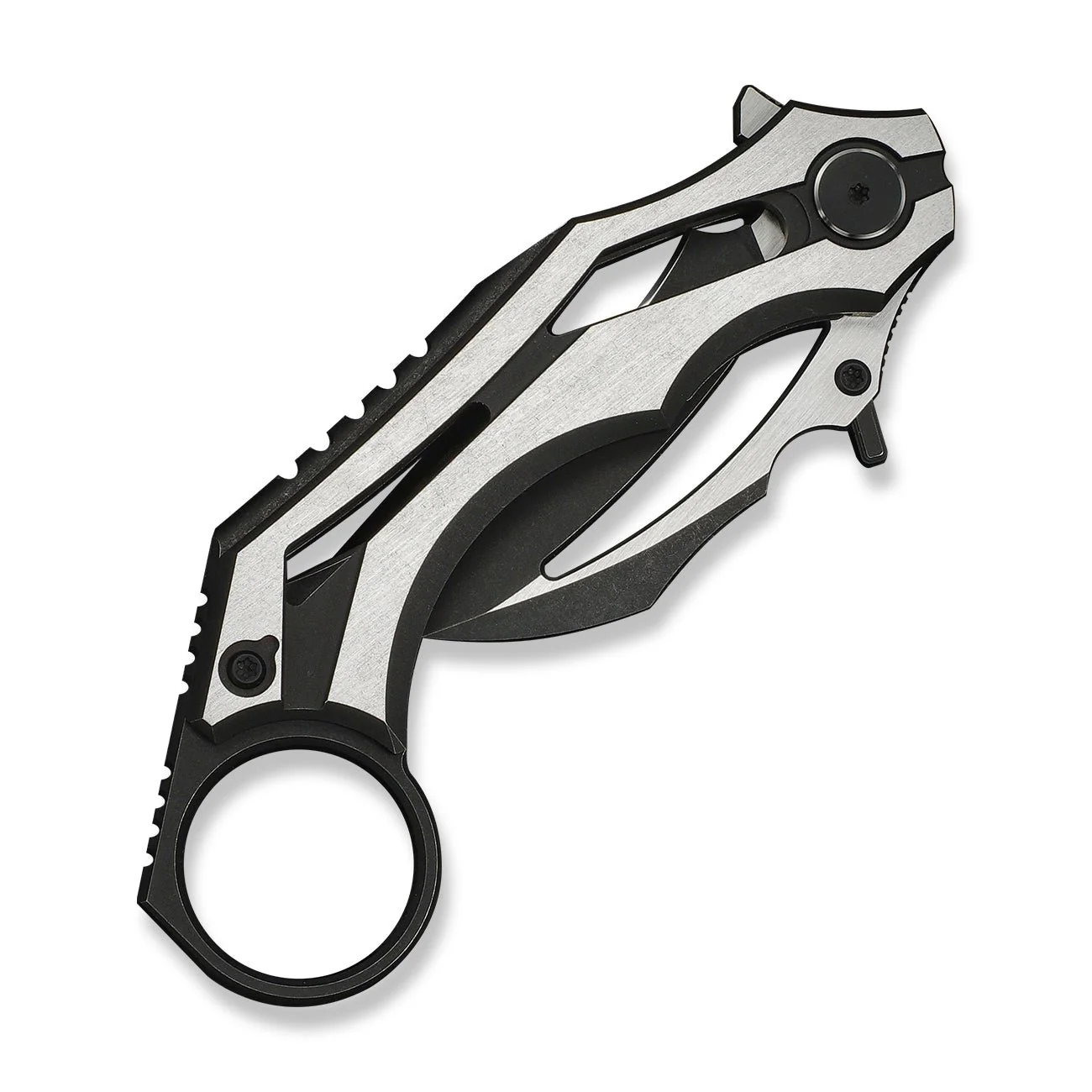 WEKNIFE Cryonix Flipper Knife Titanium Handle (2.03" M390 Blade) WE24070-1 - Image 7