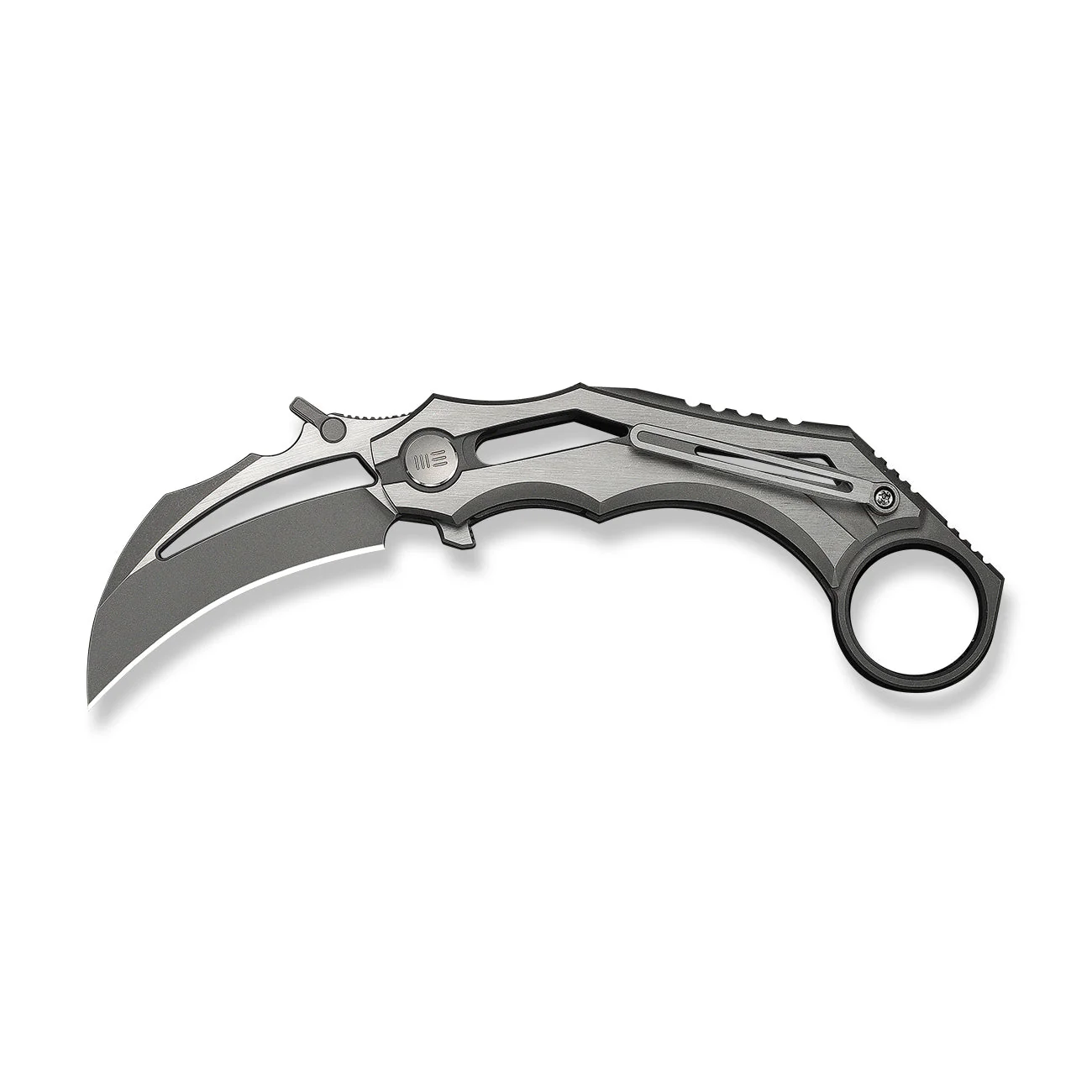 WEKNIFE Cryonix Flipper Knife Titanium Handle (2.03" M390 Blade) WE24070-2 - Image 4