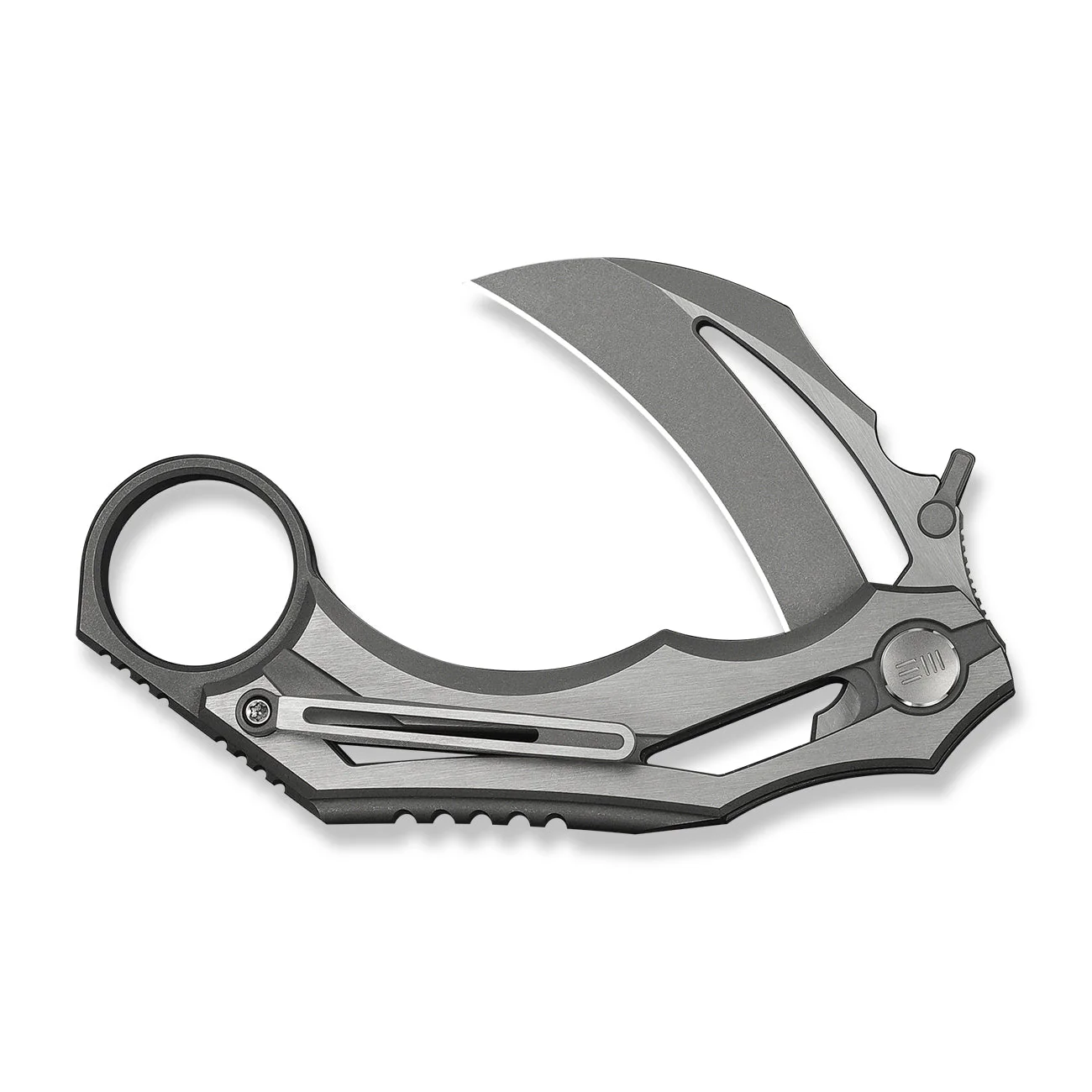 WEKNIFE Cryonix Flipper Knife Titanium Handle (2.03" M390 Blade) WE24070-2 - Image 5