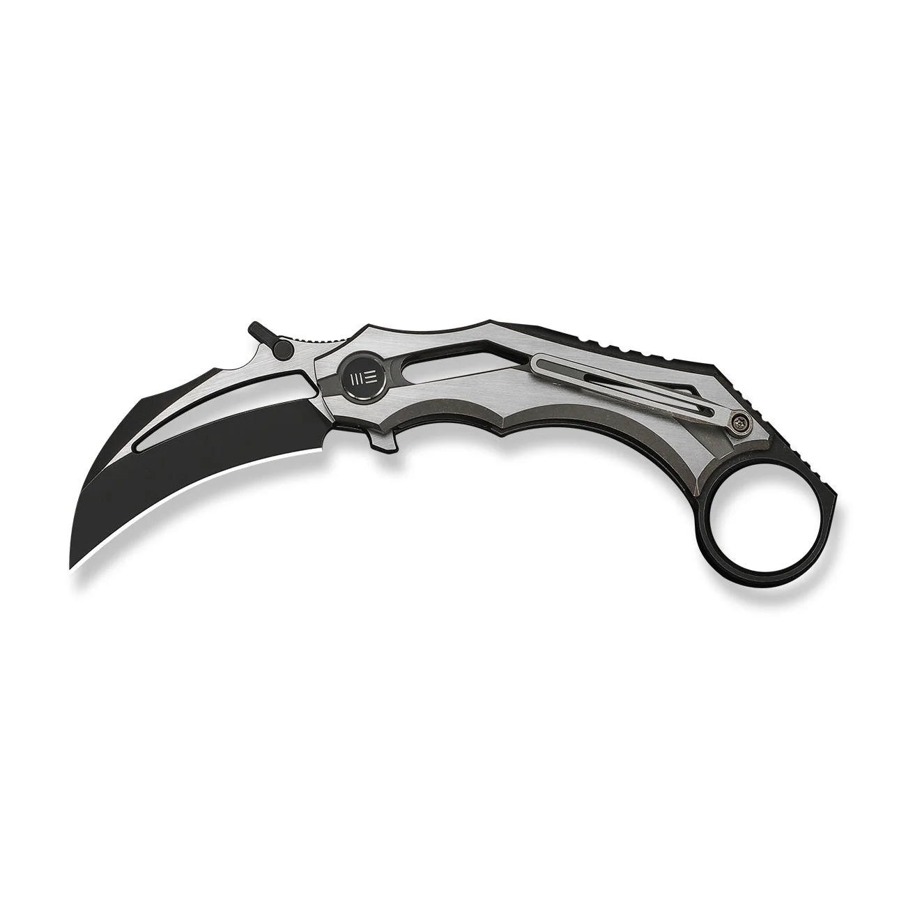 WEKNIFE Cryonix Flipper Knife Titanium Handle (2.03" M390 Blade) WE24070-3 - Image 4