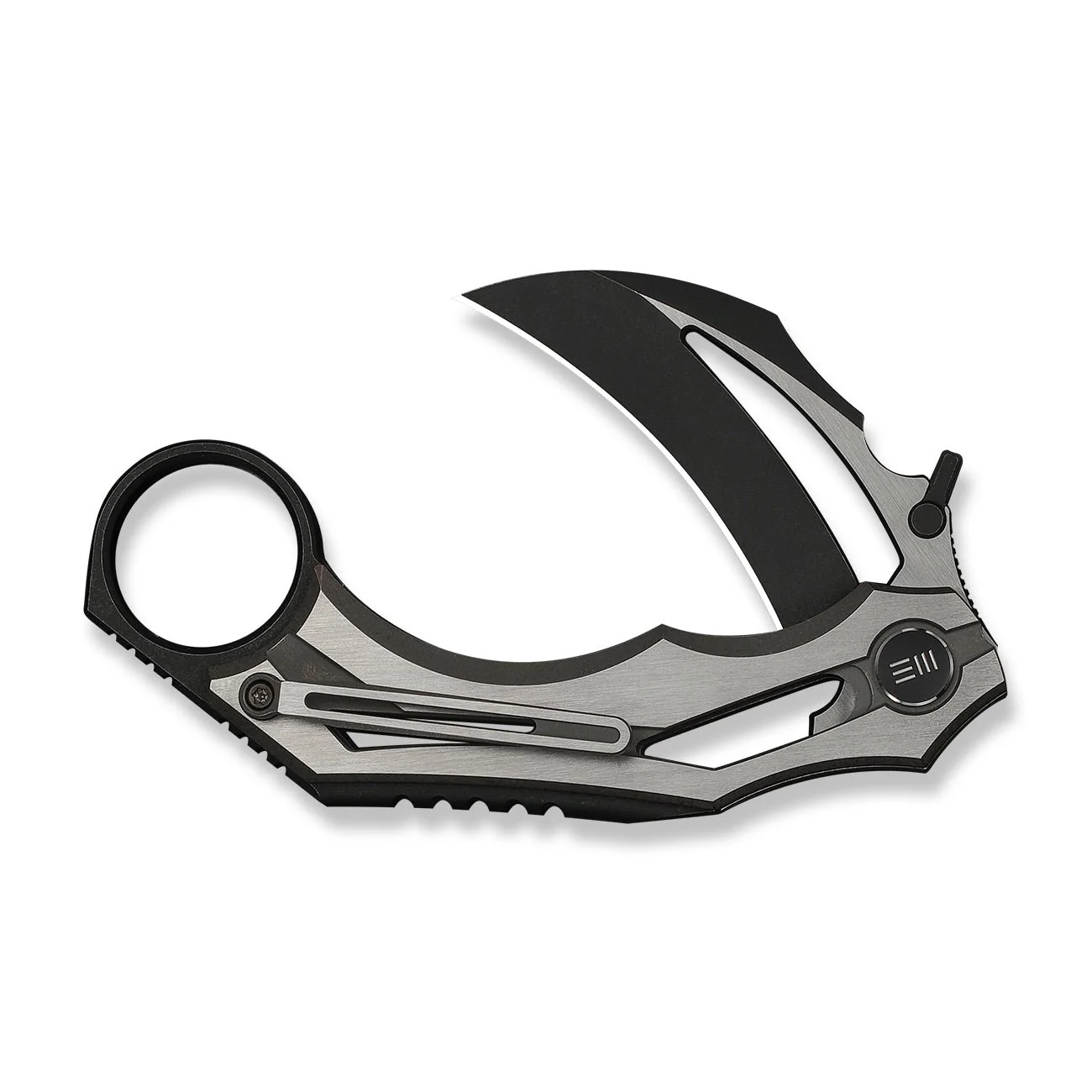 WEKNIFE Cryonix Flipper Knife Titanium Handle (2.03" M390 Blade) WE24070-3 - Image 5