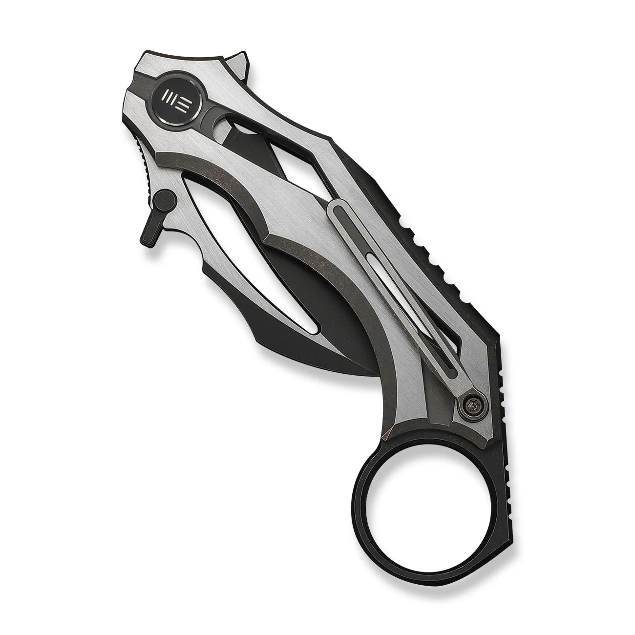 WEKNIFE Cryonix Flipper Knife Titanium Handle (2.03" M390 Blade) WE24070-3 - Image 6