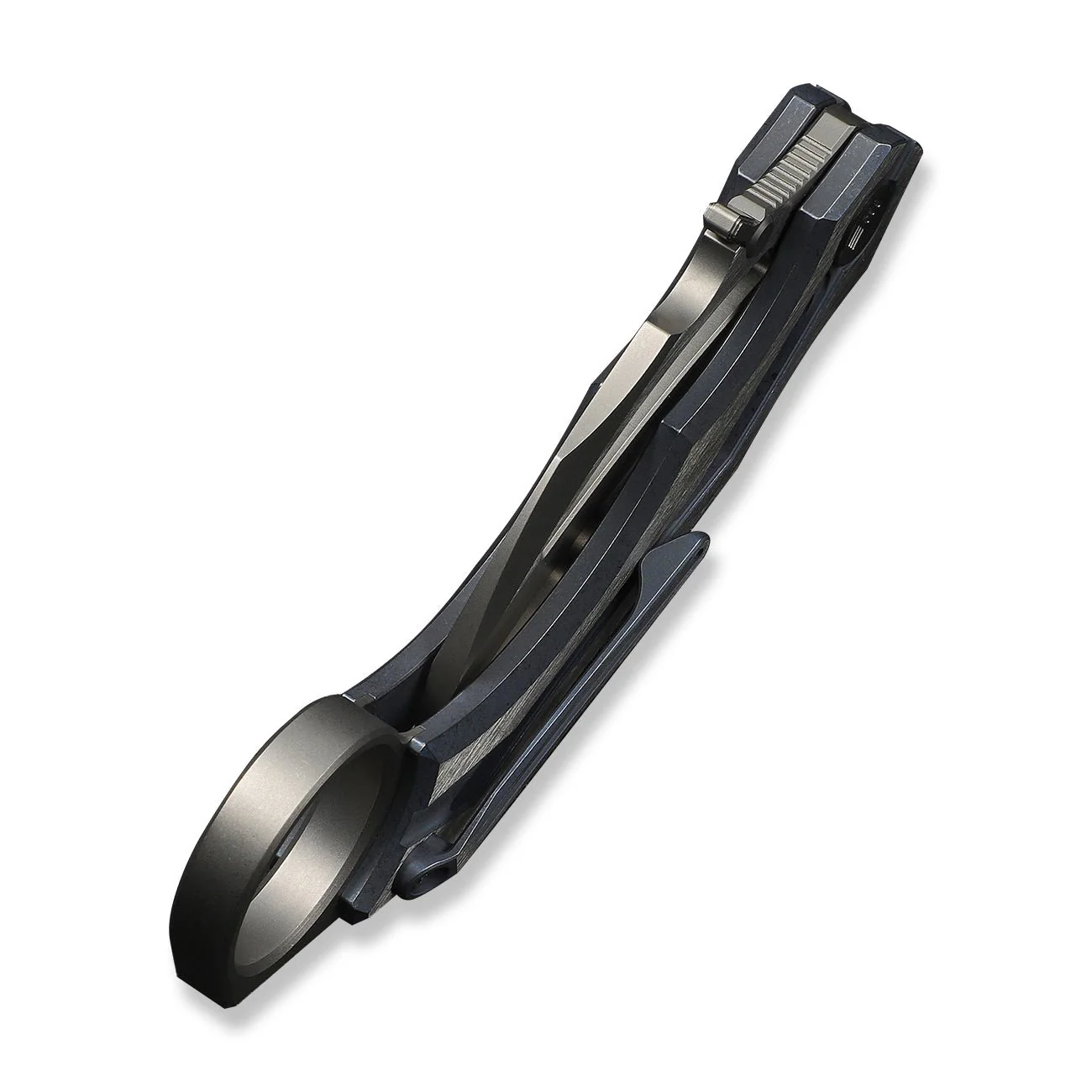 WEKNIFE Cryonix Flipper Knife Titanium Handle (2.03" M390 Blade) WE24070-4 - Image 8