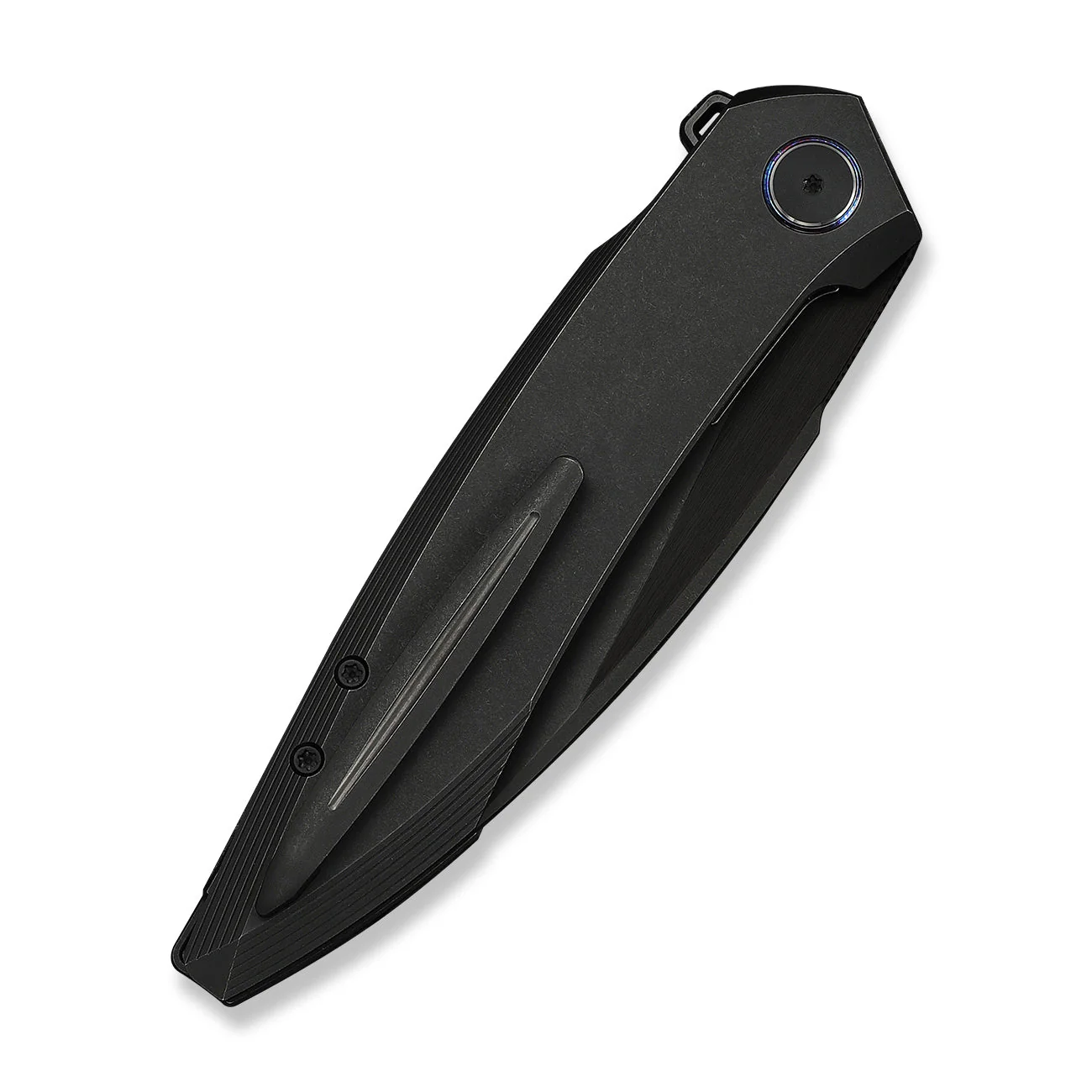 WEKNIFE Fluxor Flipper Knife Titanium Handle (3.98" M390 Blade) WE23071-1 - Image 7