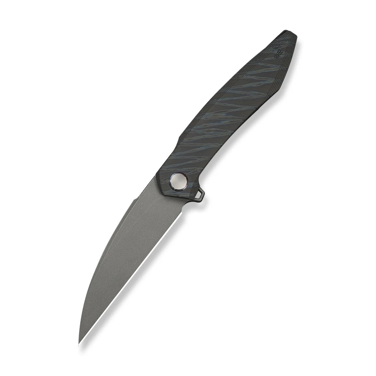 WEKNIFE Fluxor Flipper Knife Titanium Handle (3.98" M390 Blade) WE23071-3 - Image 3