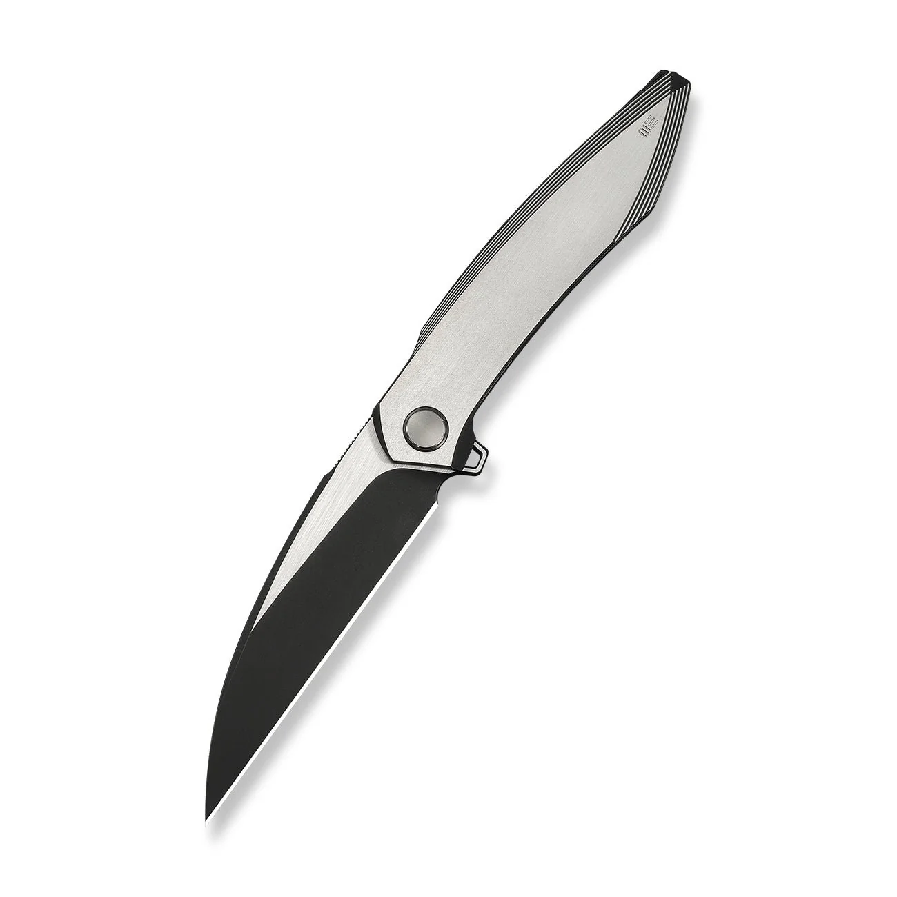 WEKNIFE Fluxor Flipper Knife Titanium Handle (3.98" M390 Blade) WE23071-4 - Image 3