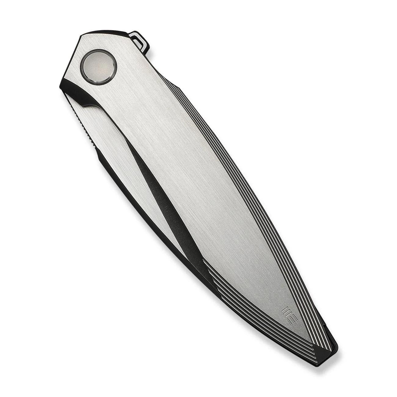 WEKNIFE Fluxor Flipper Knife Titanium Handle (3.98" M390 Blade) WE23071-4 - Image 6