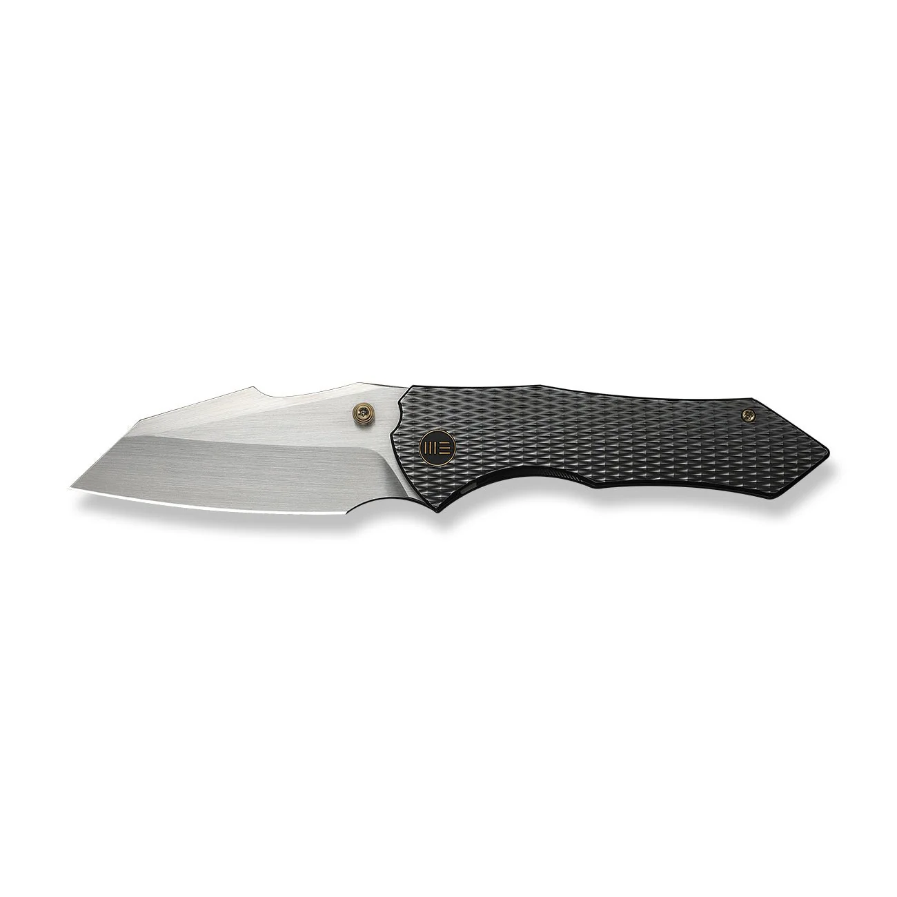 WEKNIFE High-Fin XL Thumb Stud Knife Titanium Handle (3.48" CPM 20CV Blade) WE24010-6 - Image 4