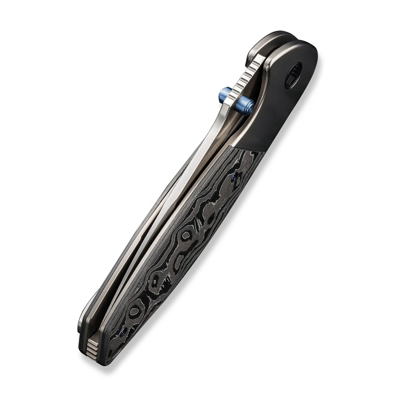 WEKNIFE Nitro OG Flipper & Thumb Stud Knife Titanium & Carbon Fiber Handle (3.75" CPM 20CV Blade) WE23035-3 - Image 8