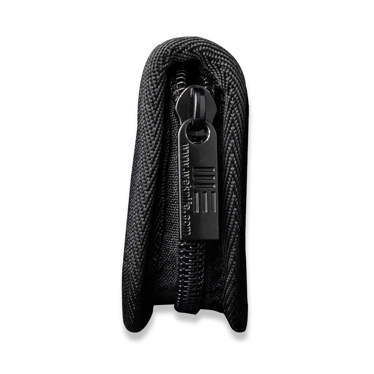 WEKNIFE Black Nylon Knife Zippered Pouch With Polishing Cloth And Stickers WE-01 - Image 3