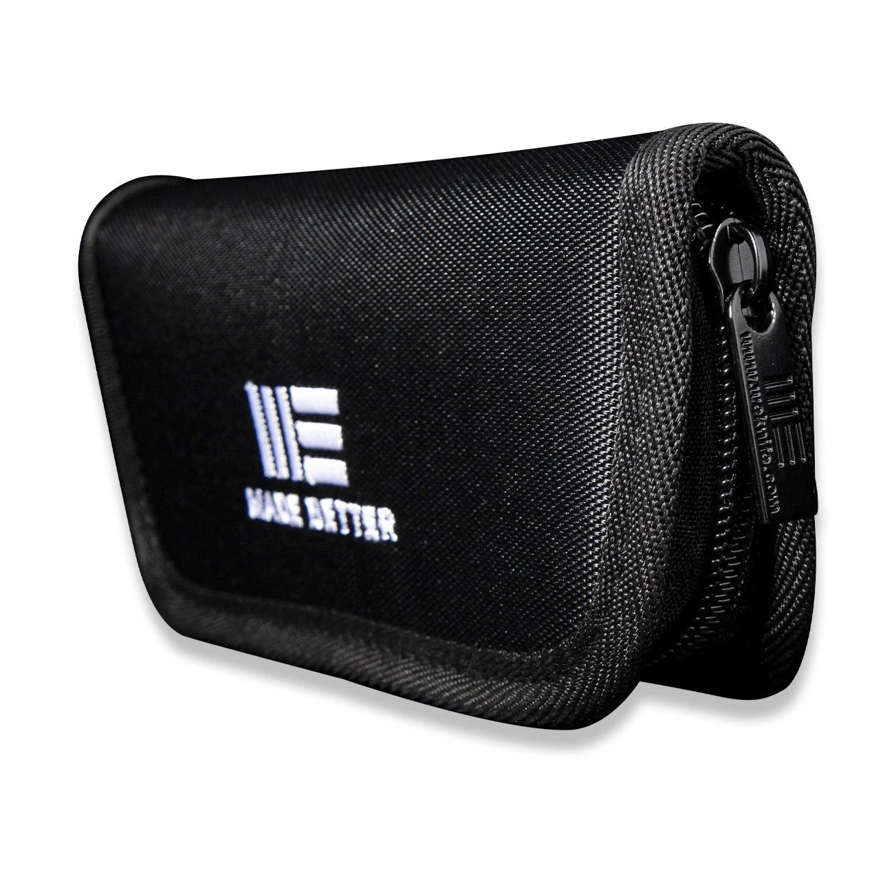 WEKNIFE Black Nylon Knife Zippered Pouch With Polishing Cloth And Stickers WE-01 - Image 5