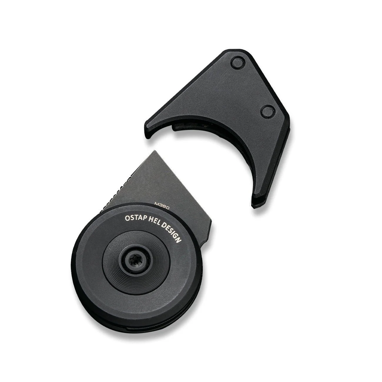 WEKNIFE Quark Fixed Blade Neck Knife Titanium & Carbon Fiber (0.47" M390 Blade) WE20021-2 - Image 4