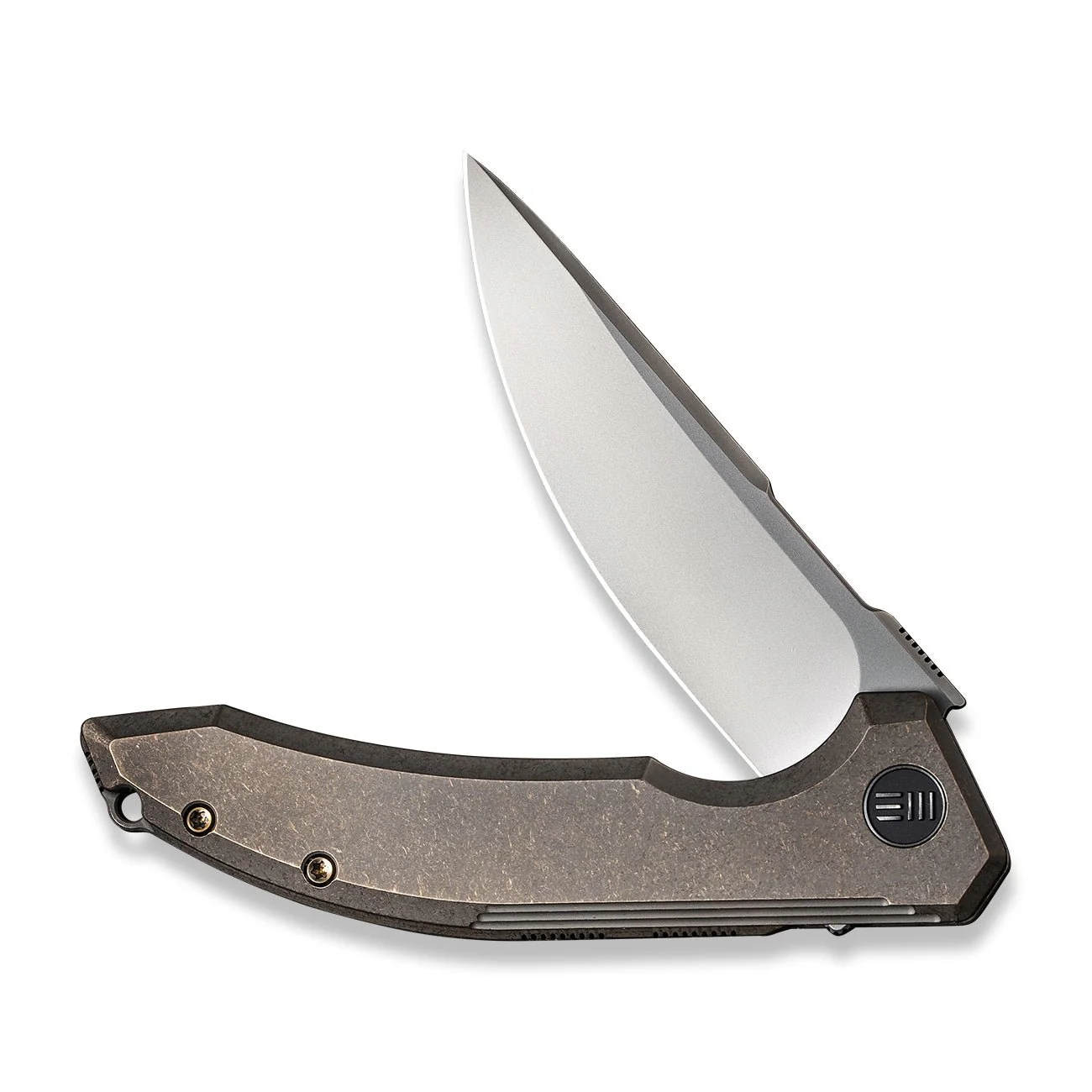 WEKNIFE Quixotic Flipper Knife Titanium Handle (3.45" CPM 20CV Blade) WE21016-5 - Image 4