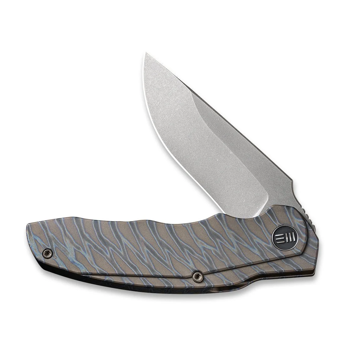 WEKNIFE Skreech Flipper Knife Titanium Handle (3.24" CPM 20CV Blade) 2014C - Image 4