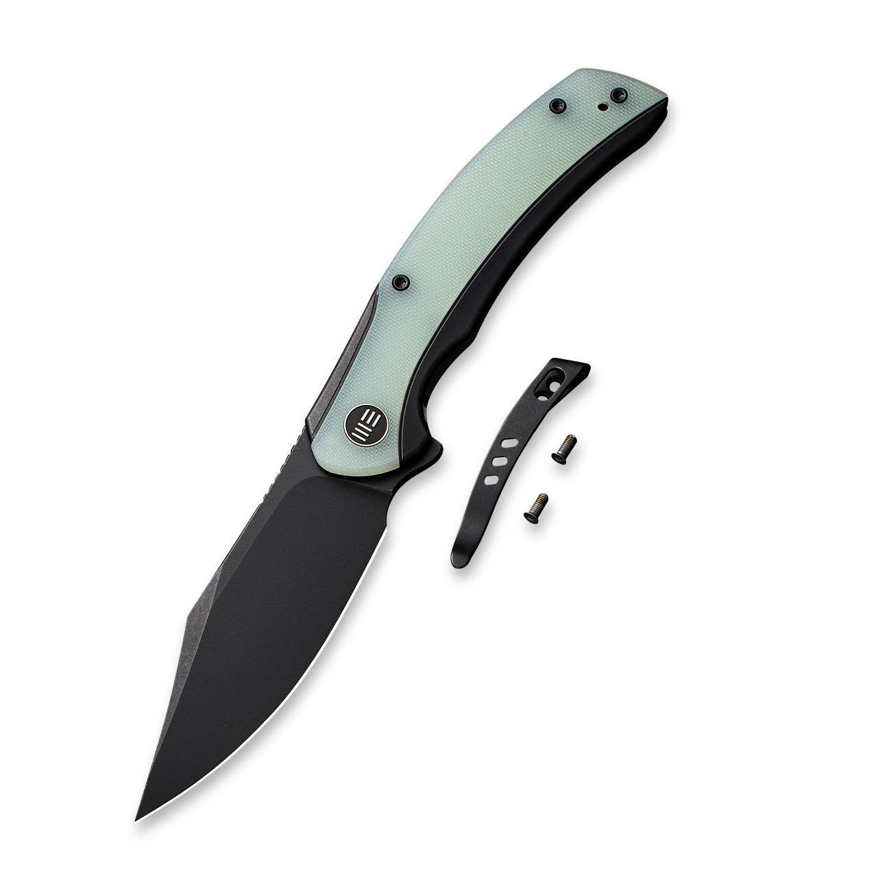 WEKNIFE Snick Flipper Knife Titanium & G10 Handle (3.47" CPM 20CV Blade) WE19022F-4 - Image 9