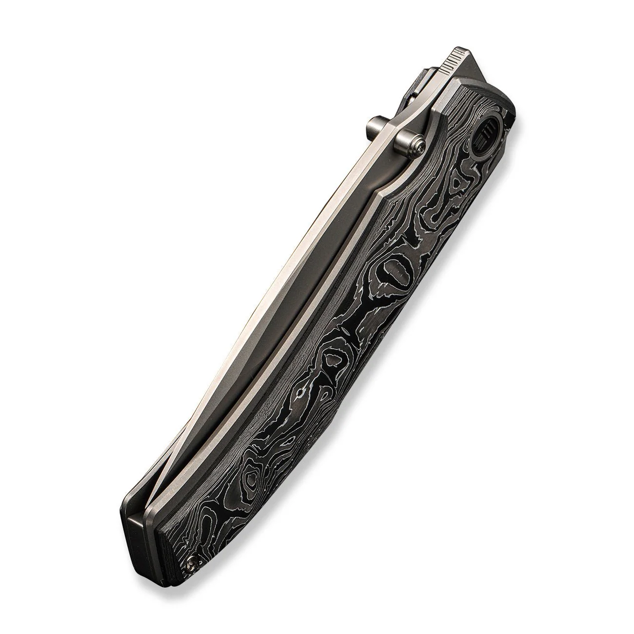 WEKNIFE Swordfin Front Flipper & Thumb Stud Knife Carbon Fiber Handle (3.28" CPM 20CV Blade) WE23067-3 - Image 8