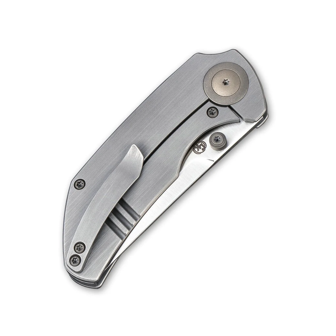 WEKNIFE Thug Thumb Stud Knife Titanium Handle (2.69" CPM 20CV Blade) 2103A - Image 6