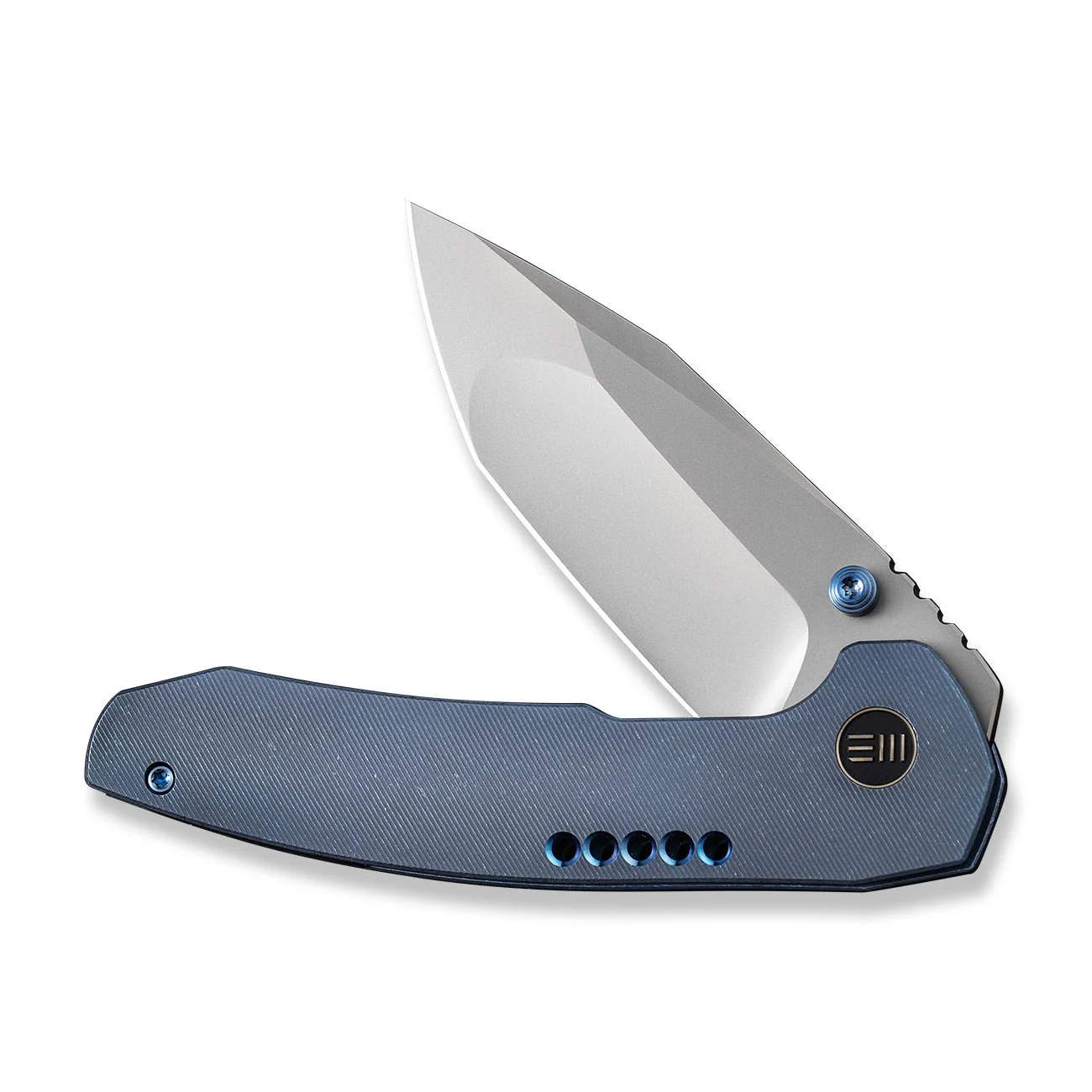 WEKNIFE Trogon Thumb Stud Knife Titanium Handle (3.2" CPM 20CV Blade) WE22002B-1 - Image 5