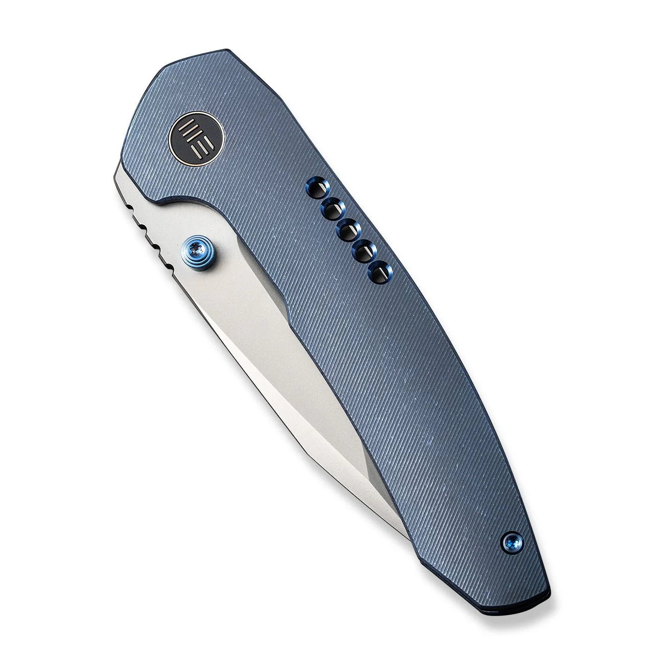 WEKNIFE Trogon Thumb Stud Knife Titanium Handle (3.2" CPM 20CV Blade) WE22002B-1 - Image 6