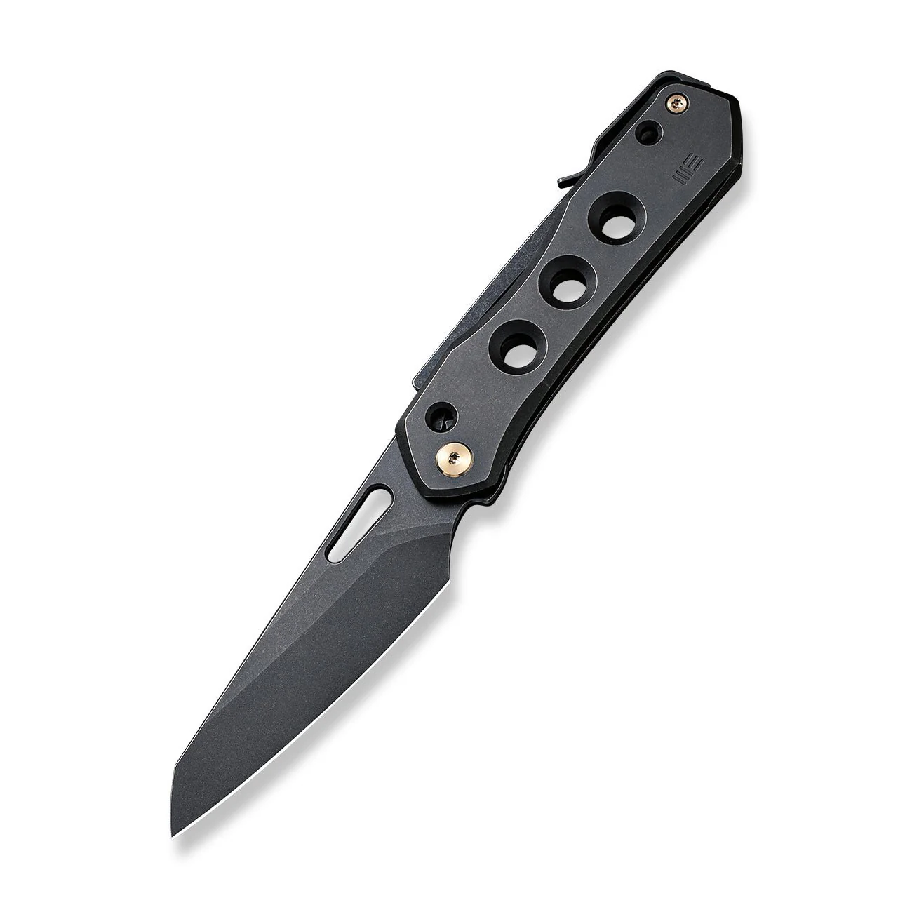 WEKNIFE Vision R Manual Thumb & Thumb Hole & Superlock Knife Titanium Handle (3.54" CPM 20CV Blade) WE21031-2 - Image 3