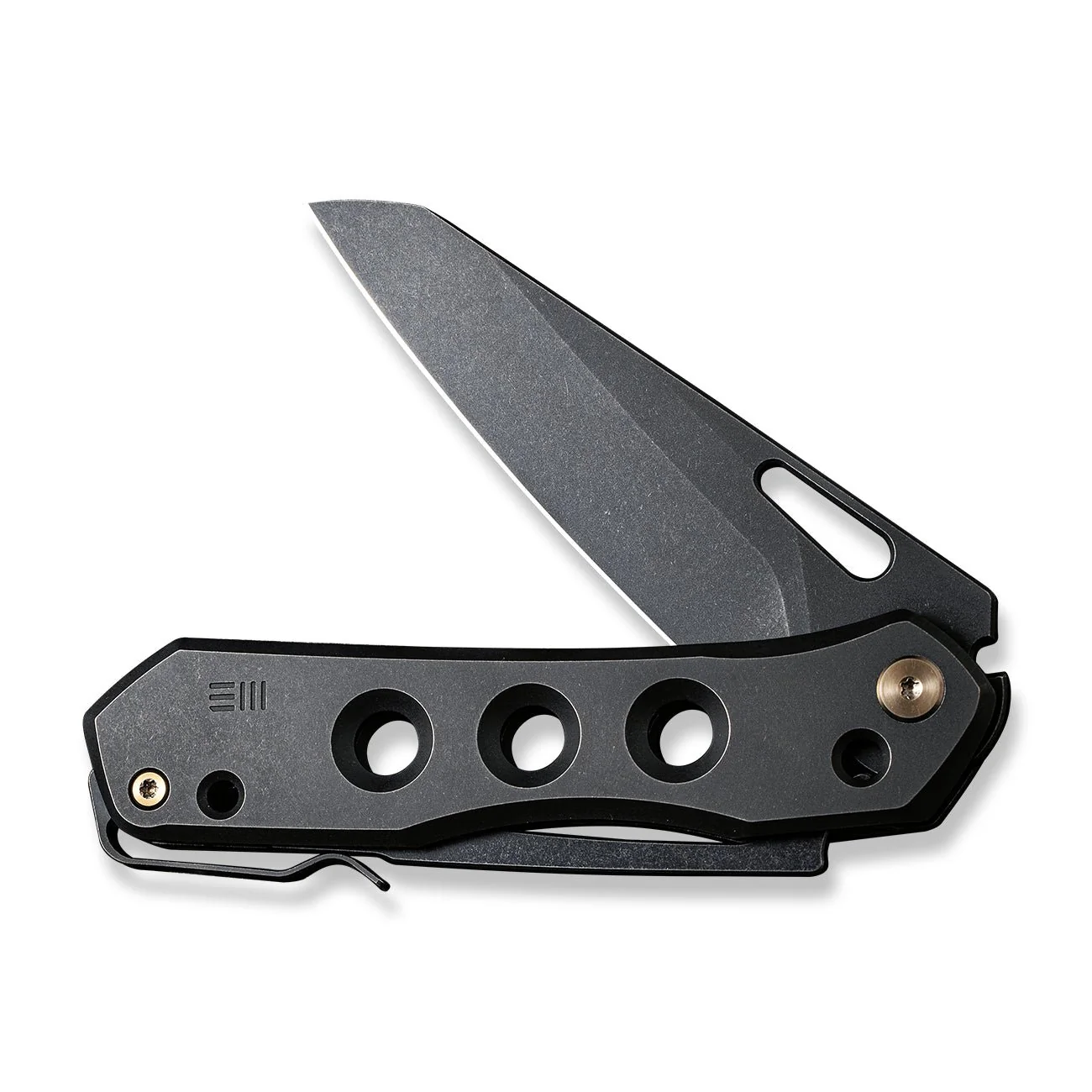 WEKNIFE Vision R Manual Thumb & Thumb Hole & Superlock Knife Titanium Handle (3.54" CPM 20CV Blade) WE21031-2 - Image 5