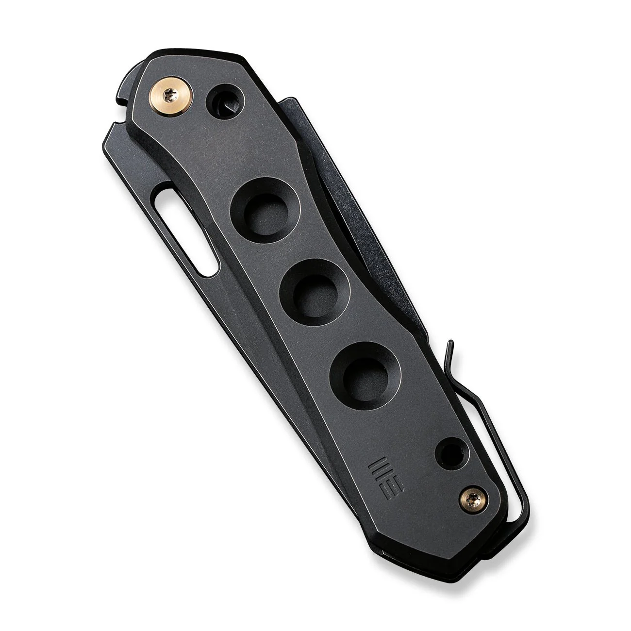 WEKNIFE Vision R Manual Thumb & Thumb Hole & Superlock Knife Titanium Handle (3.54" CPM 20CV Blade) WE21031-2 - Image 6